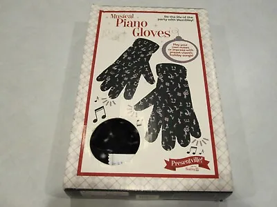 Wembley Presentville Christmas Musical Battery-Operated Piano Gloves ~ 9324 • $17.49