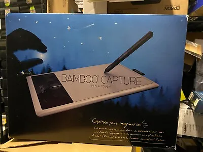 NEW Wacom Bamboo Capture Digital Photo Editing Tablet Drawing CTH470  • $114.99