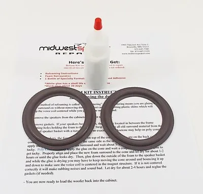 Marantz Imperial 7 8 & 9 - 3.5  Midrange Foam Speaker Repair Kit - FREE SHIPPING • $17.95