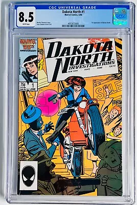 £31.11 • Buy Dakota North Investigations #1 CGC 8.5-1st Appearance-Dakota North-White Pages!
