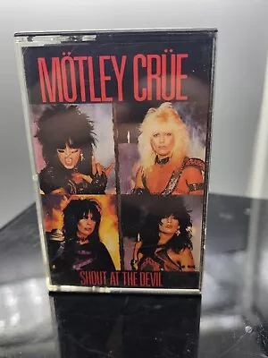 Motley Crue - Shout At The Devil (Cassette) 1983 Rock  • $5.99