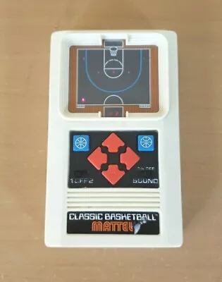 Mattel Classic Basketball Electronic Handheld Game 2003 Tested & Works • $9.99