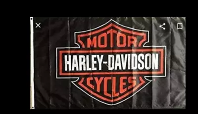 $14.50 • Buy Harley Davidson Flag 150 X 90 Cm BRAND NEW FREE POSTAGE AUST WIDE