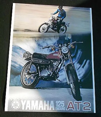 1972 Yamaha At2 125 Enduro Sales Ad/ Brochure  • $13.35