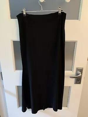 Black Bassike Straight Maxi Skirt Size 2 (10) • $60