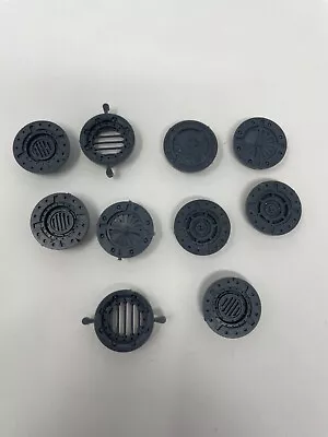 Warhammer 40K Sector Mechanicum Spares Pipe Ends Basing Accessories • £2.50