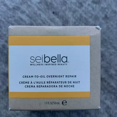 Sei Bella Vitamin C Skin Defense Cream To Oil Overnight Repair 1.7 Oz NEW • $30