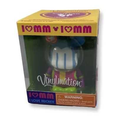 DISNEY VINYLMATION 3  New Series 1 - I Love Mickey Mouse Big M Balloons Hearts  • $16.11