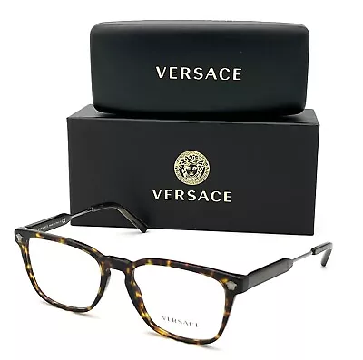 VERSACE VE3290 5337 Havana  / Demo Lens 54mm Eyeglasses • $109.95