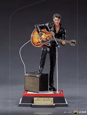 Iron Studios Comeback Deluxe Art Elvis Presley 9 In Action Figure - 908447 • $187