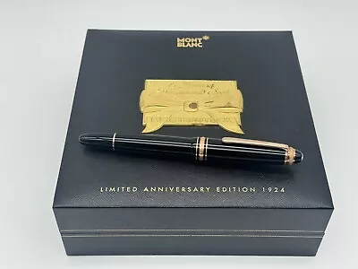 Montblanc Limited Edition 75th Anniversary 1924 Fountain Pen New 100% Authentic • $1350