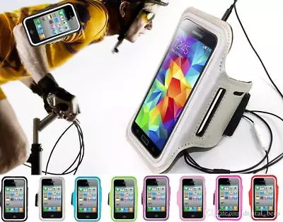 £2.99 • Buy Gym Running Jogging Sports Armband Case Holder Strap For Apple Iphone 7/8