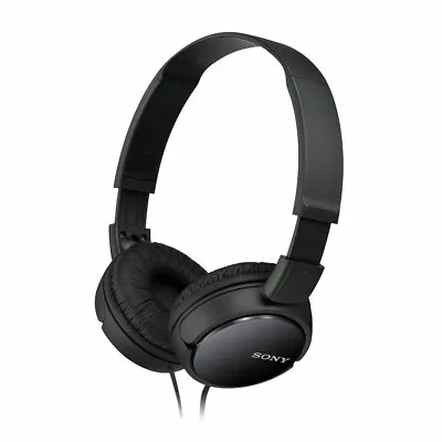 £12.50 • Buy Sony MDR-ZX100 3.5MM Overhead Foldable Stereo Sound Headband Black Headphones