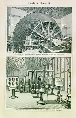 1896 Antique Winder Windlass Winch Winder Tackle Art Lithograph PRINT • $4.99