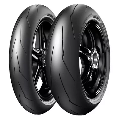 Tyre Pair Pirelli 110/70-17 54w + 200/60-17 (80w) Diablo Supercorsa V4 Sp • $1001