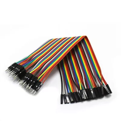 40PIN 20CM Dupont Line Male To Male Jumper Dupont Wire Cable For Arduino DIY • $1.31