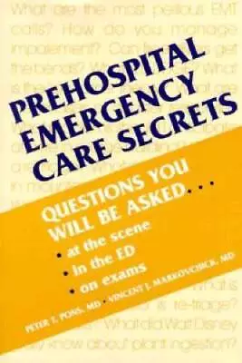 Prehospital Emergency Care Secrets 1e - Paperback - ACCEPTABLE • $4.49