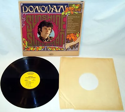 Vintage Vinyl LP Donovan Sunshine Superman Record Album Epic LN-24217 1966 • $9.99