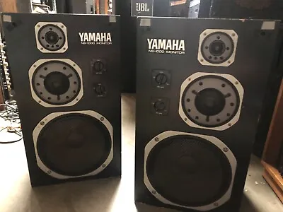 $1800 • Buy Yamaha NS-1000M Studio Monitor Speakers