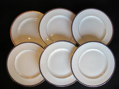 Minton St James Pattern 6 X Dinner Plates 10½ Inches • $74.71