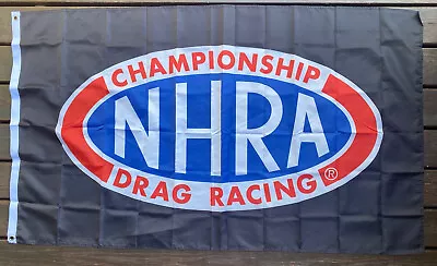 NHRA Drag Racing Flag Hot Rod Racing 3x5 Banner National Association • $19.95