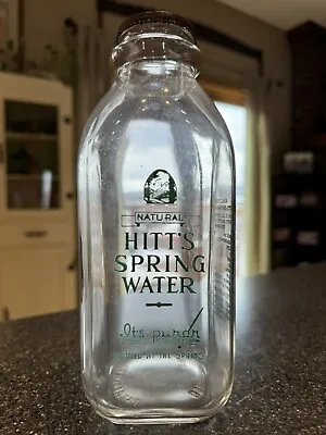 Hitts Spring Water Bottle Luray Va • $75