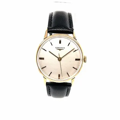 LONGINES Calibre 284 Vintage 9ct Yellow Gold Mens Dress Watch - 1969 - Serviced • £650