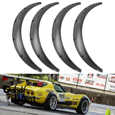 For Chevrolet Corvette C3 C4 C5 4.5  Car Fender Flares Wheel Arches Carbon Fiber • $99.39