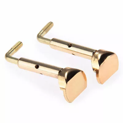 4/4 Full Size Violin Gold Metal Chinrest Clamp Violin Parts High Quality • $7.99
