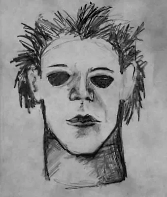 1998 Halloween H2O Smiths Grove Sanitarium Michael Myers Sketch Haddonfield 🔪 • $3.39