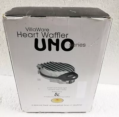 VillaWare V2003 UNO Petite Heart Waffler • $148.19