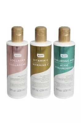 NEW 3 Pack Set B Pure Skin Care Body Lotion :COLLAGEN VITAMIN C  HYALURONIC ACID • $19.99