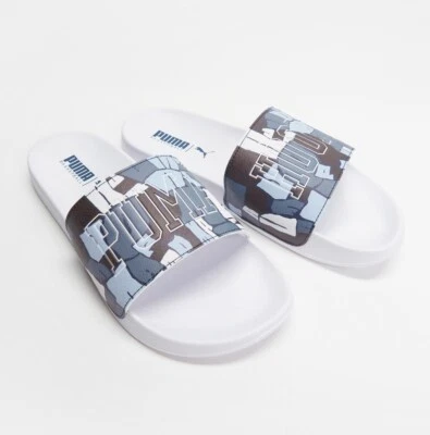 $45 • Buy New Puma Leadcat FTR |White Intense Blue Slides US 13 