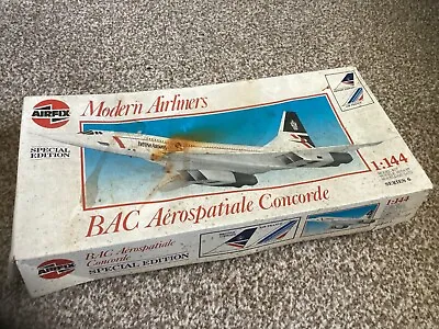 £4.99 • Buy Vintage Airfix Model Kit...bac Areospatiale Concorde.