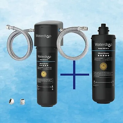 Waterdrop 10UA Under Sink Water Filter System With Extra RF10 Water Filter • £69.99