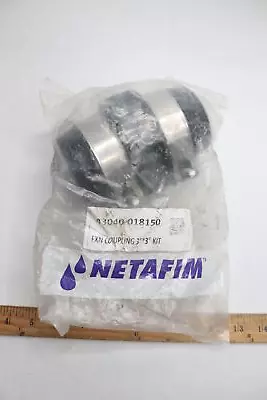 Netafim FlexNet Coupler Kit 3  43040-018150 • $18.18