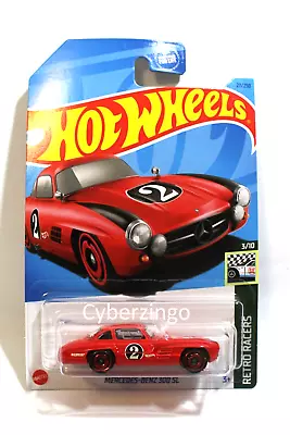 Hot Wheels 1/64 Mercedes-Benz 300 SL Retro Racers Diecast Model Car BRAND NEW • $12.99