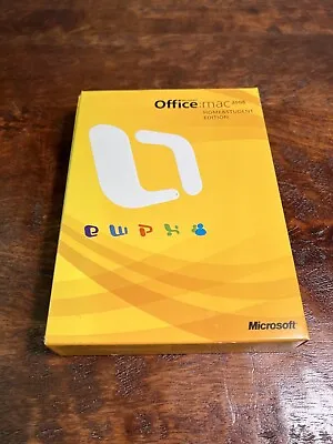 Microsoft Office 2008 Home & Student Edition For Mac W/ 3 Product Keys • $14.95