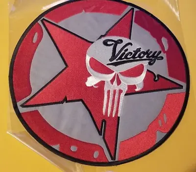 Victory Motorcycles Star Punisha Embroidered Approx. 10.5  Patch * • $26.99