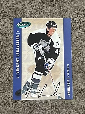 2005-06 Parkhurst NHL Vincent Lecavalier #433 NM-MT AUTO Autograph Signed! • $3.99