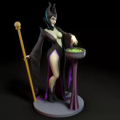 Disney's MALEFICENT Pin/Up Display Model RESIN (UNPAINTED/UNASSEMBLED) • $44.54