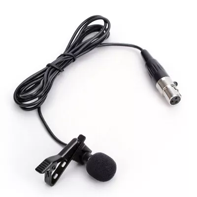 Lavalier/Lapel TA3F Mic 3 Pin Mini XLR Microphone For AKG Samson Wireless System • $14.55