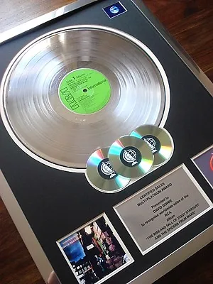 £174.99 • Buy David Bowie Ziggy Stardust Lp Multi Platinum Disc Record Award Album