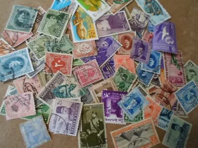 Collection Lot 95 Different Stamps Of Egypt • $2.99