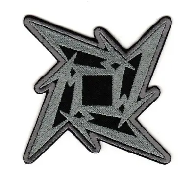 Metallica M Ninja Throwing Star Patch | American Heavy Thrash Metal Band Logo • $6.99