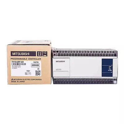 Mitsubishi Melsec FX1N-60MT-001 FX1N60MT001 Programmable Logic Controller PLC • $330.74