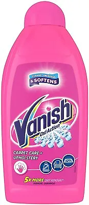 Vanish Carpet Cleaner + Upholstery Power Liquid Shampoo Large Area Cleaning • £9.99