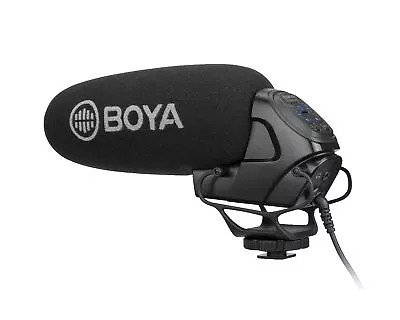 BOYA BY-BM3032 Professtionl Super-cardioid On-Camera Shotgun Microphone • $149