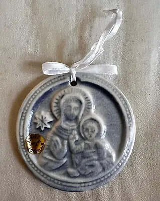 Mt. St Helens Ash Schulz Madonna Medallion Ornament • $20