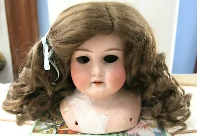 Size  9  Light Brown Paige  Antique Modern Doll Wigs  Synthetic Mohair  Sale! • $17.99